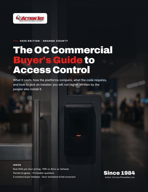 Cover of the Action 1st buyer's guide to access control